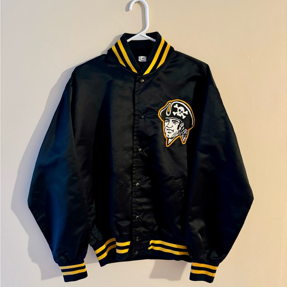 Vintage 1980s Pittsburg Pirates MLB Bomber Jacket
